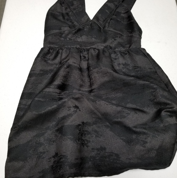 3/$10 H&M black v neck dress (size 10) - Picture 2 of 5